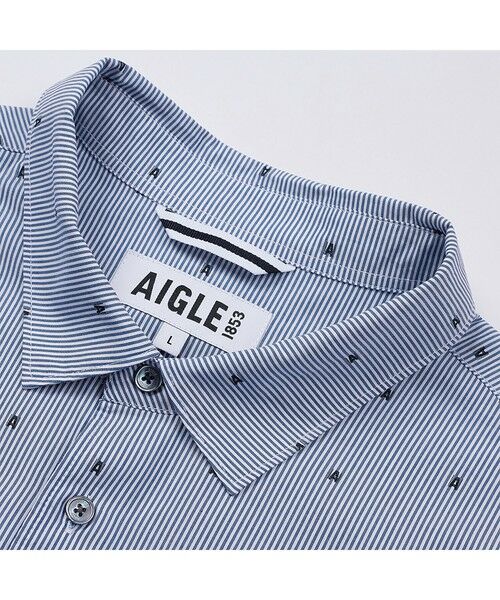 AIGLE / エーグル シャツ・ブラウス | ロングスリーブドビードットシャツ | 詳細6
