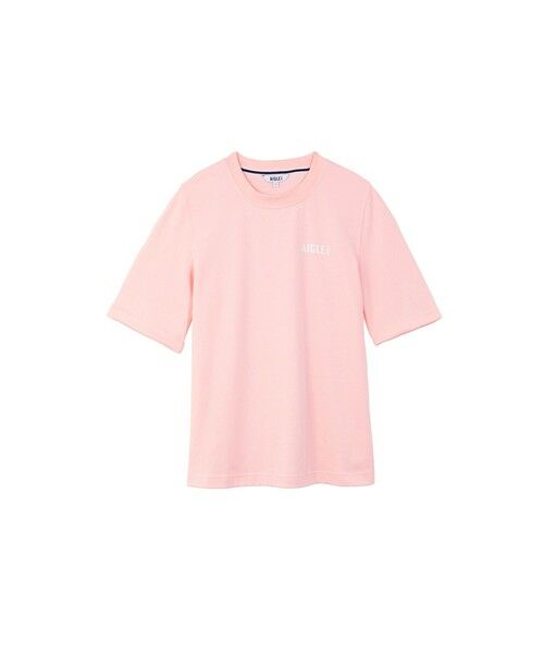 AIGLE / エーグル Tシャツ | UVカット 吸水速乾 クルーネックロゴTシャツ | 詳細6