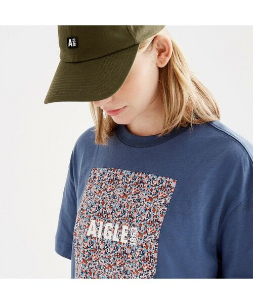 AIGLE / エーグル Tシャツ | プリントクルーネックTシャツ | 詳細3