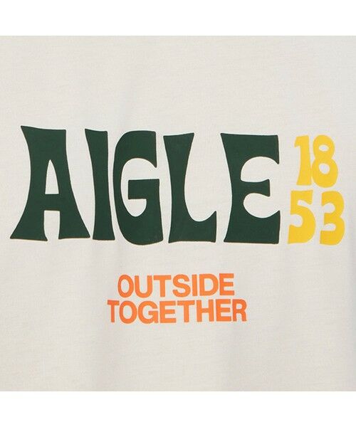 AIGLE / エーグル Tシャツ | ショートスリーブグラフィックロゴTシャツ | 詳細7