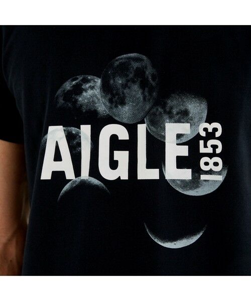 AIGLE / エーグル Tシャツ | ショートスリーブグラフィックロゴTシャツ | 詳細5