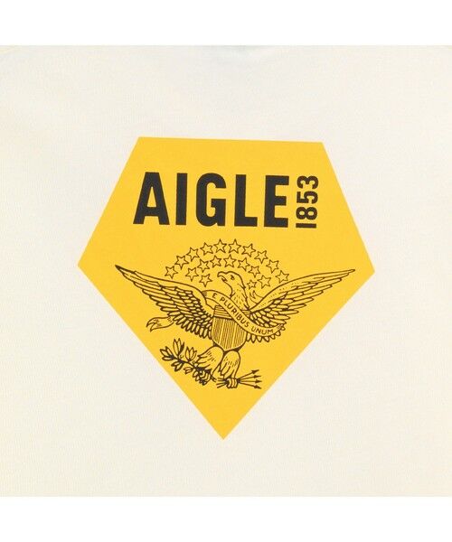 AIGLE / エーグル Tシャツ | ロゴクルーネックTシャツ | 詳細2