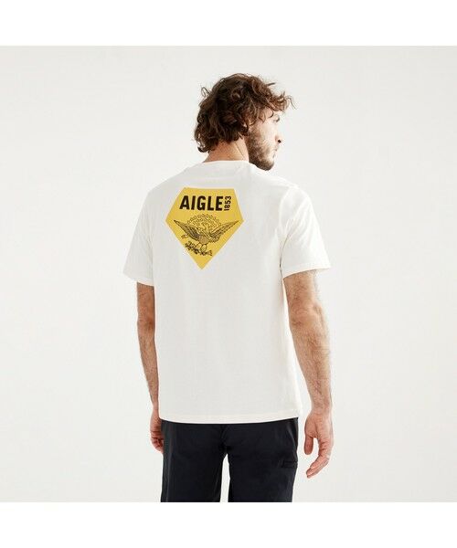 AIGLE / エーグル Tシャツ | ロゴクルーネックTシャツ | 詳細5