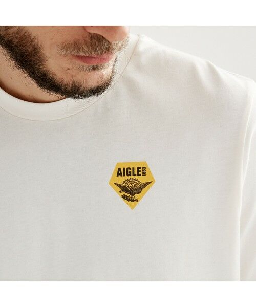AIGLE / エーグル Tシャツ | ロゴクルーネックTシャツ | 詳細6