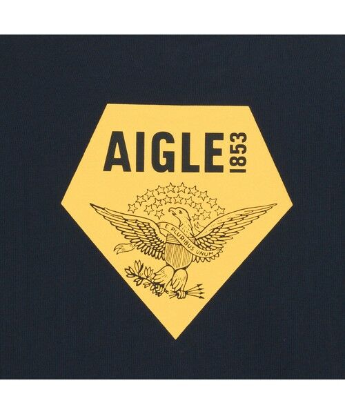 AIGLE / エーグル Tシャツ | ロゴクルーネックTシャツ | 詳細14