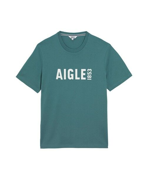 AIGLE / エーグル Tシャツ | ロゴプリントストレッチTシャツ | 詳細5