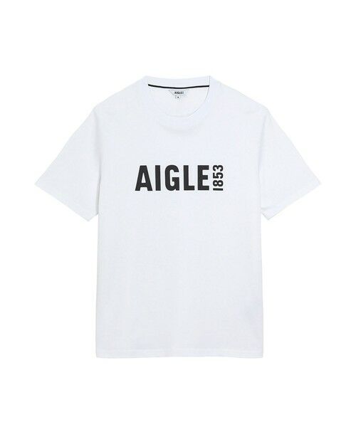 AIGLE / エーグル Tシャツ | ロゴプリントストレッチTシャツ | 詳細9