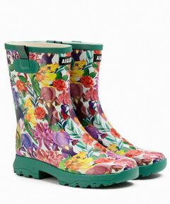 AIGLE / エーグル レインシューズ | アリア プリント ラバーブーツ