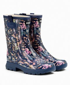 AIGLE / エーグル レインシューズ | アリア プリント ラバーブーツ