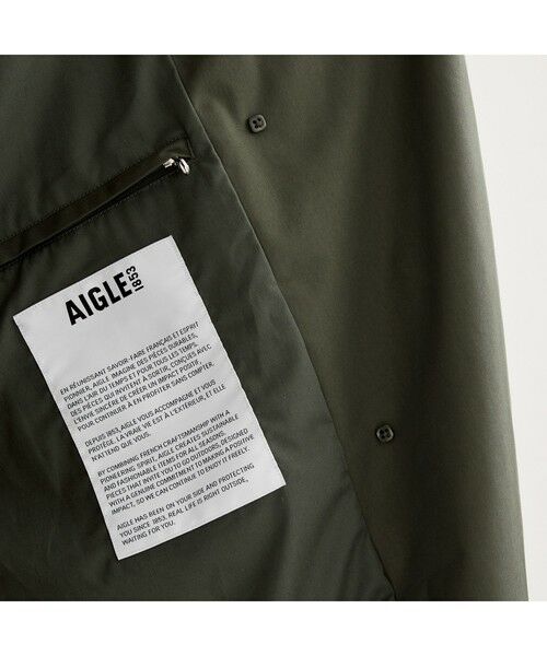 AIGLE / エーグル トレンチコート | 透湿防水 トレンチコート | 詳細11