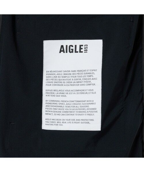 AIGLE / エーグル ナイロンジャケット | 撥水 ストレッチフーデッドジャケット | 詳細10