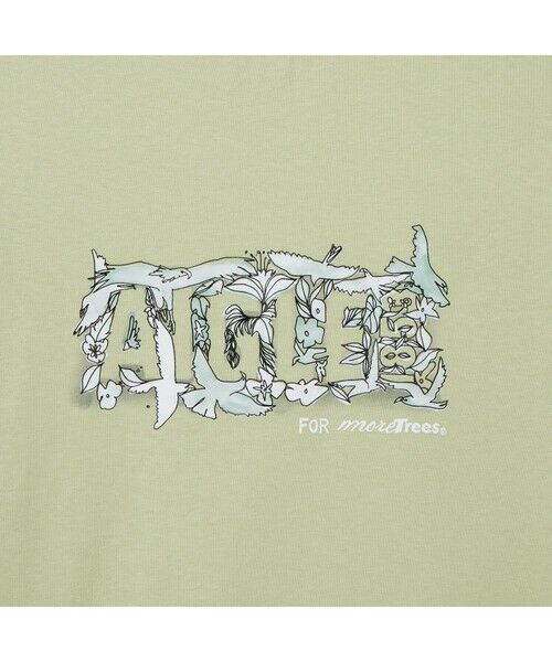 AIGLE / エーグル Tシャツ | 【AIGLE for more trees】 チャリティ グラフィック 半袖Ｔシャツ #4 | 詳細4