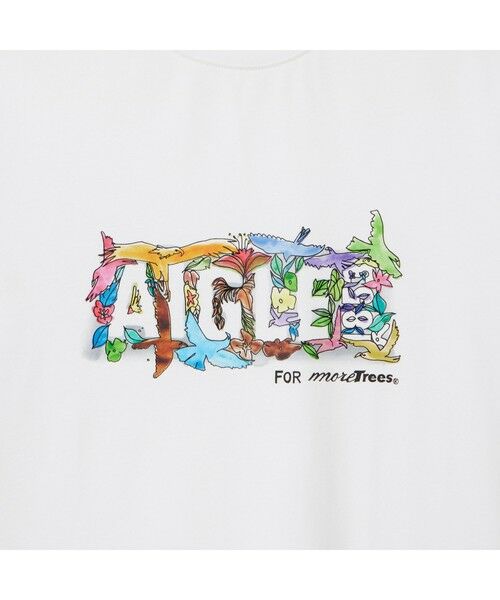 AIGLE / エーグル Tシャツ | 【AIGLE for more trees】 チャリティ グラフィック 半袖Ｔシャツ #4 | 詳細9