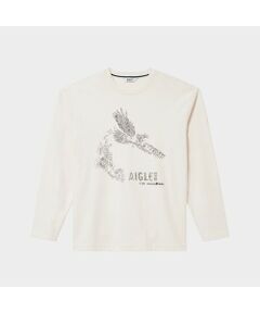 【AIGLE for more trees】 チャリティ グラフィック 長袖Ｔシャツ #4