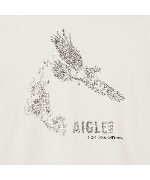 AIGLE / エーグル Tシャツ | 【AIGLE for more trees】 チャリティ グラフィック 長袖Ｔシャツ #4 | 詳細4