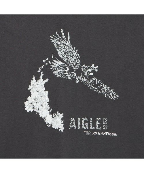 AIGLE / エーグル Tシャツ | 【AIGLE for more trees】 チャリティ グラフィック 長袖Ｔシャツ #4 | 詳細9
