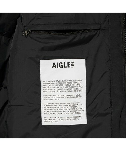 AIGLE / エーグル その他アウター | 透湿防水 インサレーションフーデッドロングジャケット | 詳細17