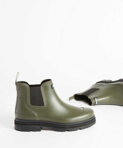 AIGLE  美品　レインブーツ ミリカ ヒールラバーロングブーツ （レインシューズ）｜AIGLE