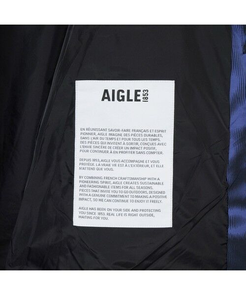 AIGLE / エーグル その他アウター | 撥水 フーデッドジャケットオールオーバープリント | 詳細11