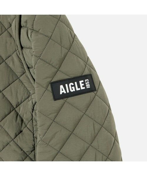 AIGLE / エーグル ノーカラージャケット | 撥水 インサレーションジャケット | 詳細4