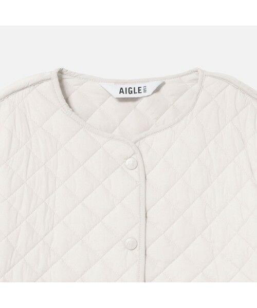 AIGLE / エーグル ノーカラージャケット | 撥水 インサレーションジャケット | 詳細9