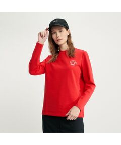 UVカット ロングスリーブロゴTシャツ