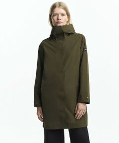 AIGLE / エーグル その他アウター | 2層メンブレン仕様 透湿防水 防風 ロングフーデッドジャケット / マウンテンパーカー ミドル丈