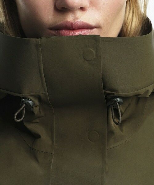 AIGLE / エーグル その他アウター | 2層メンブレン仕様 透湿防水 防風 ロングフーデッドジャケット / マウンテンパーカー ミドル丈 | 詳細16