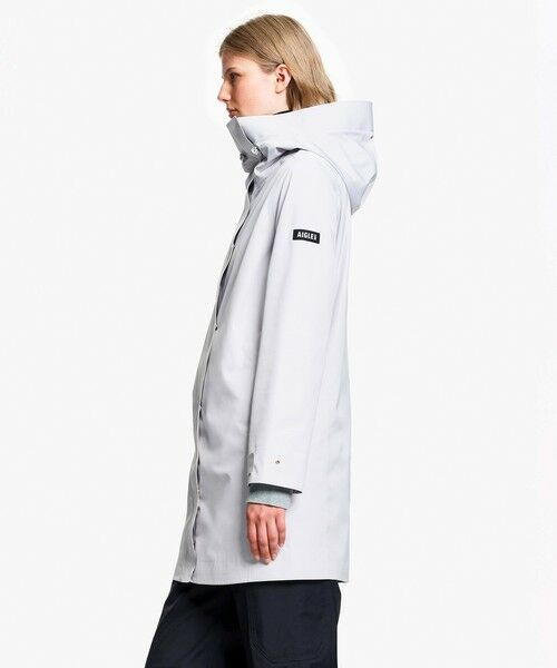 AIGLE / エーグル その他アウター | 2層メンブレン仕様 透湿防水 防風 ロングフーデッドジャケット / マウンテンパーカー ロング丈 | 詳細16