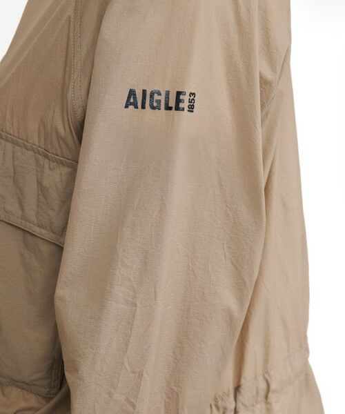 AIGLE / エーグル ナイロンジャケット | 撥水 パッカブルフーデッドナイロンジャケット | 詳細4
