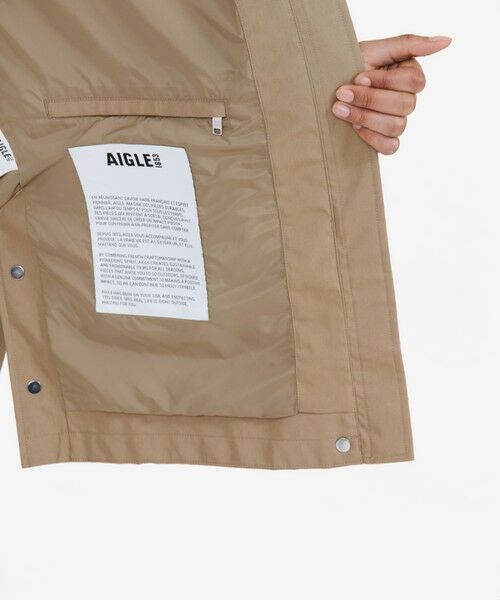AIGLE / エーグル その他アウター | 透湿防水 リラックスフィットフーデッドジャケット | 詳細7