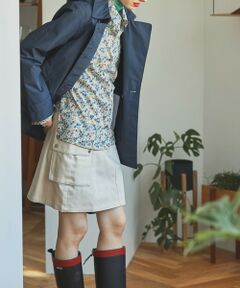 AIGLE / エーグル ミニ・ひざ丈スカート | パッチポケットカーゴスカート