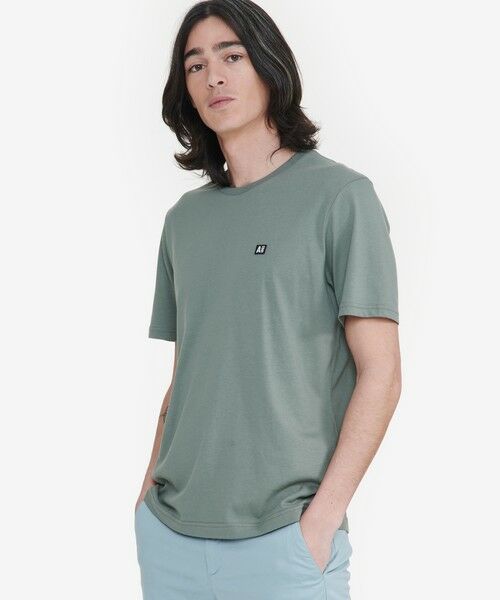 AIGLE / エーグル Tシャツ | オーガニックコットン ワンポイントロゴ クルーネック半袖Tシャツ | 詳細1