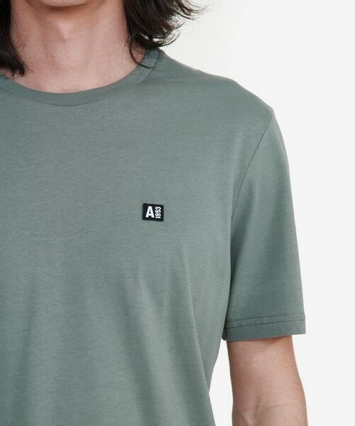 AIGLE / エーグル Tシャツ | オーガニックコットン ワンポイントロゴ クルーネック半袖Tシャツ | 詳細3