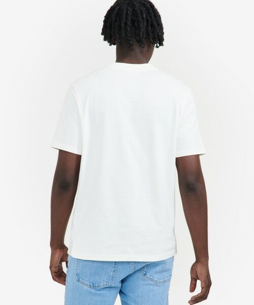 AIGLE / エーグル Tシャツ | オーガニックコットン ワンポイント刺繍ロゴ クルーネックポケット半袖Tシャツ | 詳細1
