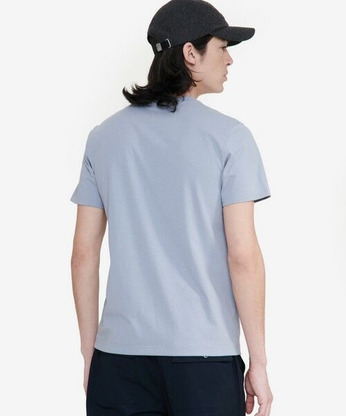 AIGLE / エーグル Tシャツ | UVカット 吸水速乾 ボックスロゴプリント クルーネック 半袖Tシャツ | 詳細3