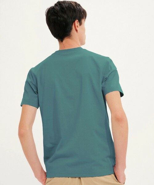 AIGLE / エーグル Tシャツ | UVカット 吸水速乾 ボックスロゴプリント クルーネック 半袖Tシャツ | 詳細7