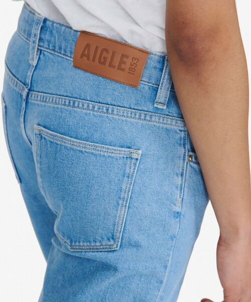 AIGLE / エーグル デニムパンツ | オーガニックコットン ストレートデニムパンツ | 詳細3