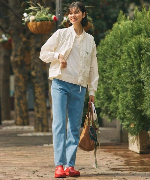 AIGLE / エーグル デニムパンツ | オーガニックコットン ストレートデニムパンツ | 詳細8