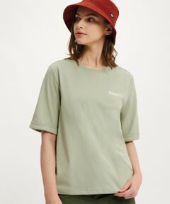 吸水速乾 ワンポイントロゴプリント 半袖Tシャツ