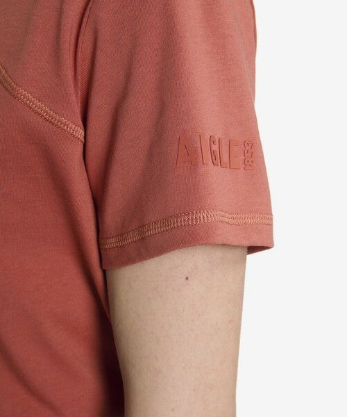 AIGLE / エーグル Tシャツ | 吸水速乾 クルーネック半袖Tシャツ | 詳細3