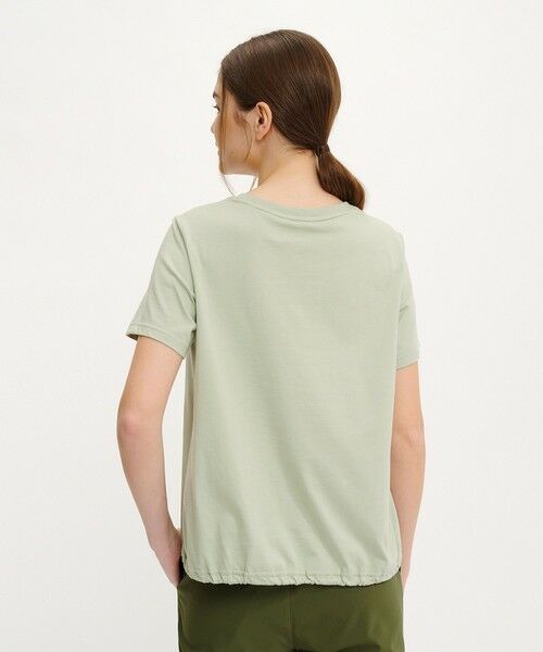 AIGLE / エーグル Tシャツ | UVカット 吸水速乾 ワンポイントロゴクルーネック半袖Tシャツ | 詳細3