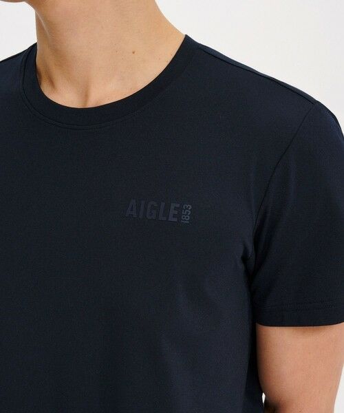 AIGLE / エーグル Tシャツ | UVカット 吸水速乾 プライムフレックス ワンポイントロゴ 半袖Tシャツ | 詳細2
