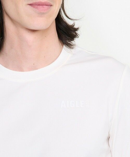 AIGLE / エーグル Tシャツ | UVカット 吸水速乾 プライムフレックス ワンポイントロゴ 長袖Tシャツ | 詳細4