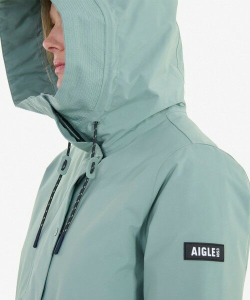 AIGLE / エーグル その他アウター | GORE-TEX ゴアテックス 透湿防水 防風 フィッシュテールフーデッドジャケット T-KIT対応 | 詳細4