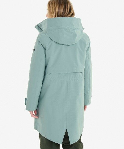 新品 GORE-TEXプリマロフトフィッシュテールフーデッドパディングジャケット AIGLE｜GORE-TEX プリマロフト中綿 透湿防水 防風 フィッシュ