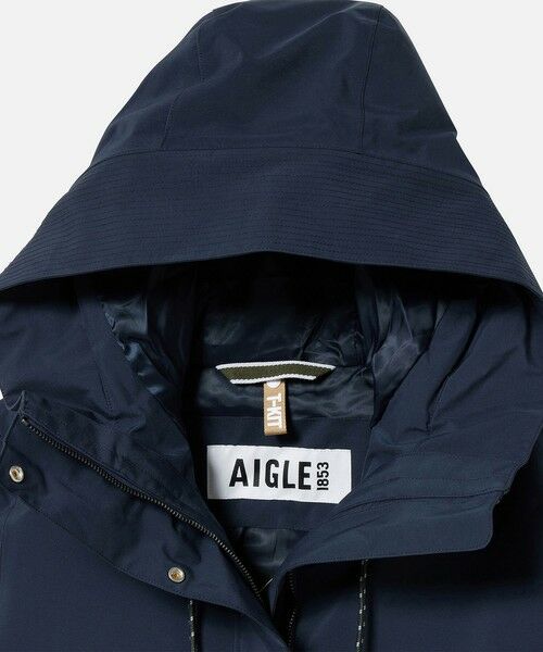 AIGLE / エーグル その他アウター | GORE-TEX ゴアテックス 透湿防水 防風 フィッシュテールフーデッドジャケット T-KIT対応 | 詳細6