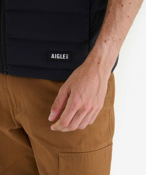 AIGLE / エーグル ダウンジャケット・ベスト | 超軽量 撥水 スタンドジップ シームレスダウンベスト T-KIT対応 | 詳細13