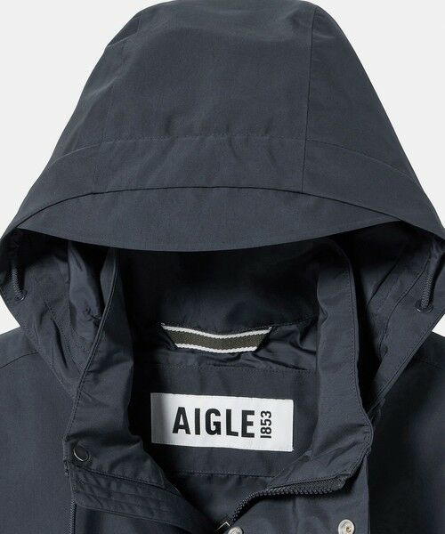 AIGLE / エーグル その他アウター | GORE-TEX 透湿防水 防風 2レイヤー フーデッドジャケット / スタンドジャケット | 詳細6