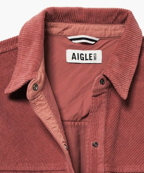 AIGLE / エーグル シャツ・ブラウス | ヴィンテージ加工 コーデュロイシャツジャケット | 詳細5